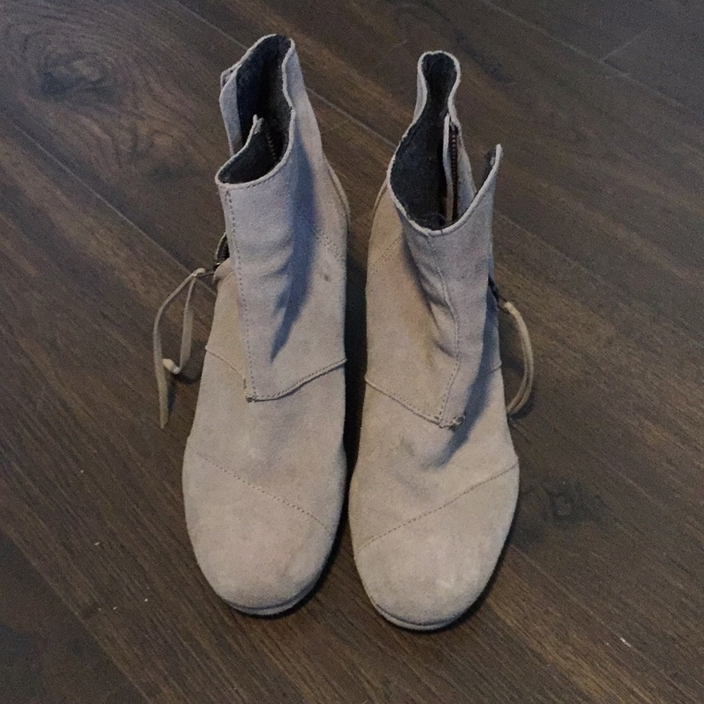 Ankle boots ! Toms Wedges